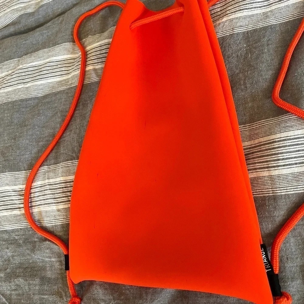 Triangle Drawstring Bag